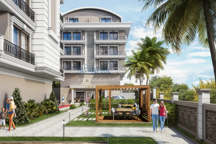 Новый инвестиционный проект жилого комплекса в районе Оба от надежного застройщика с рассрочкой под 0%. 13 