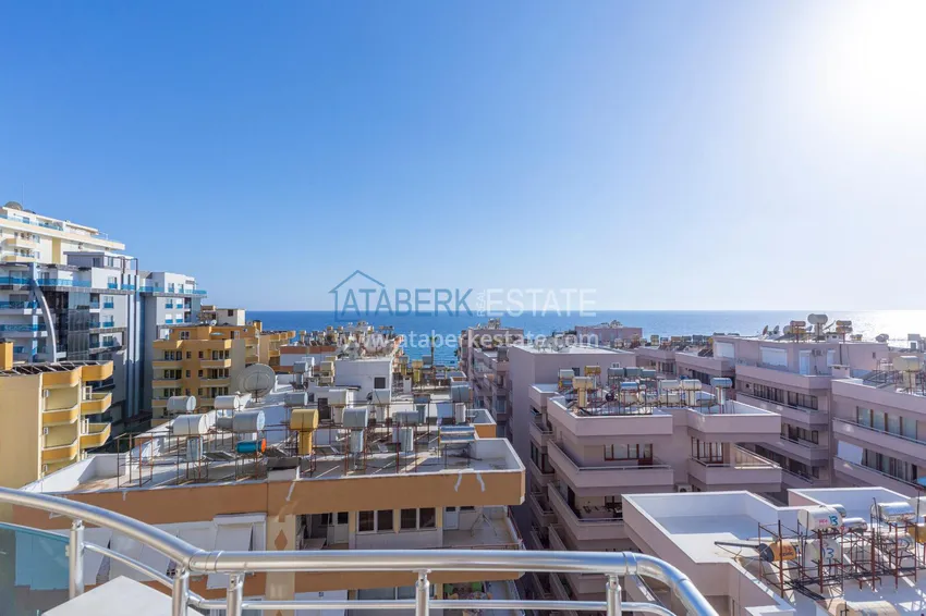 Приобрести Квартира в Махмутларе - современный интерьер вид на море  14 