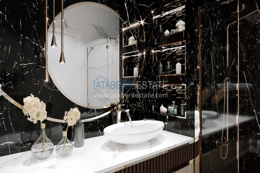 Приобрести Новый жилой комплекс в центре Алании - район пляжа Кейкубат 15 