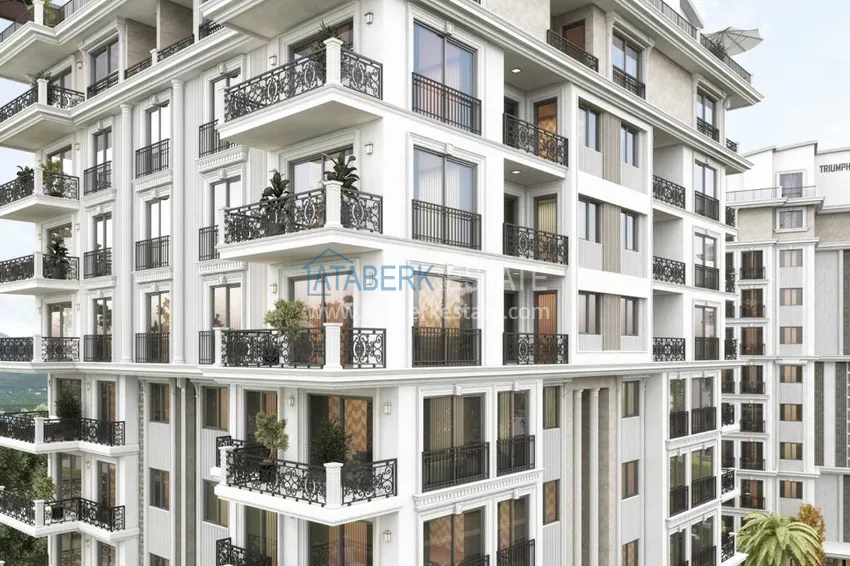 Новый инвестиционный проект жилого комплекса в центре Аланьи от застройщика по ценам нулевого этапа 17 