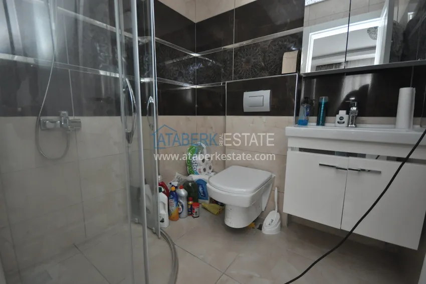 Приобрести Квартира в Махмутларе с мебелью видом на горы в комплексе с частным пляжем  16 