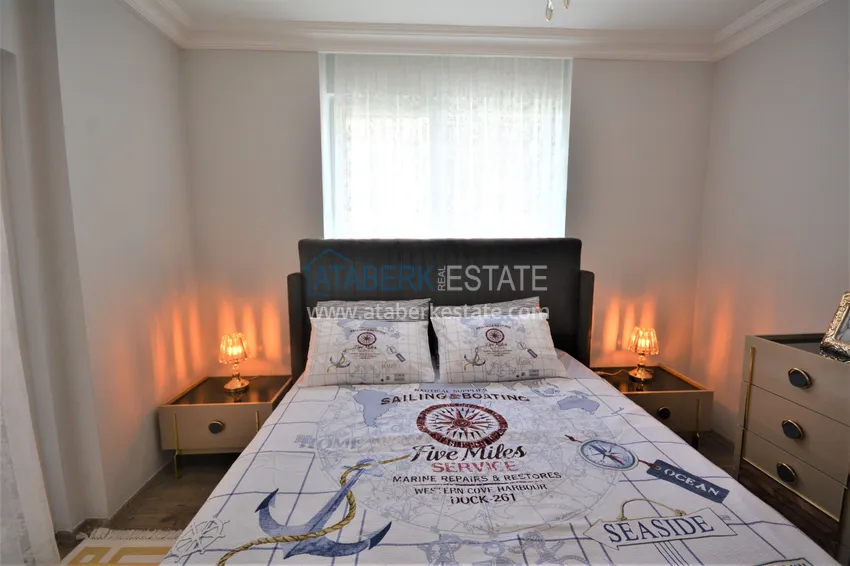 Приобрести Квартира в Махмутларе с мебелью и застеклённым балконом  15 