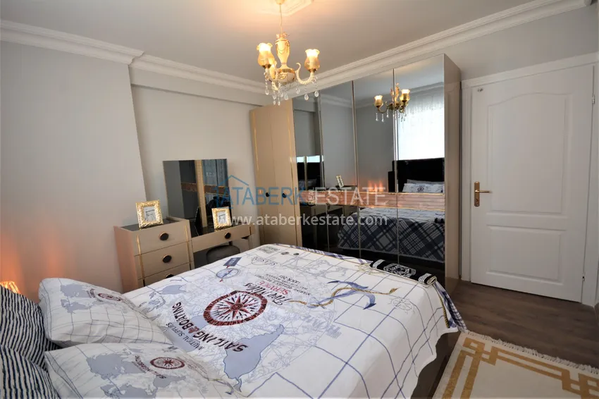 Приобрести Квартира в Махмутларе с мебелью и застеклённым балконом  17 