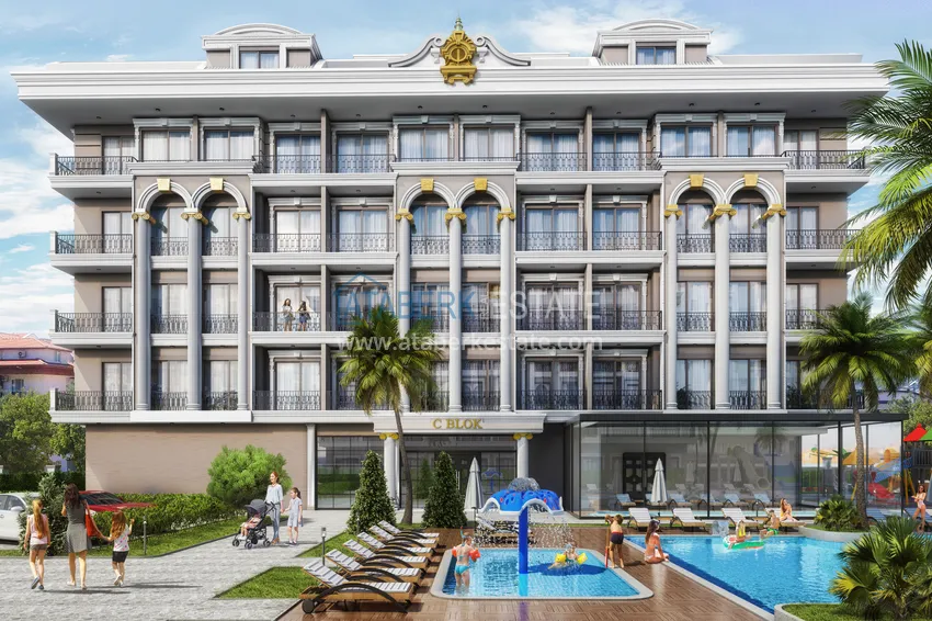 Новый инвестиционный проект жилого комплекса в районе Оба от надежного застройщика с рассрочкой под 0%. 18 