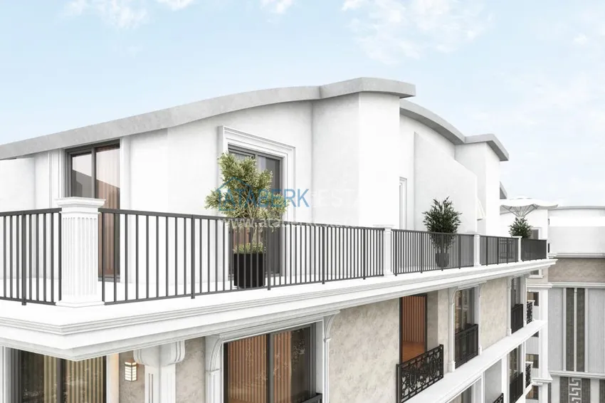 Новый инвестиционный проект жилого комплекса в центре Аланьи от застройщика по ценам нулевого этапа 22 