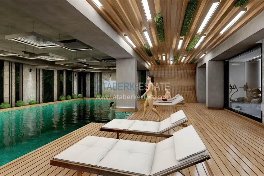 Квартиры в Авсалларе в комплексе на этапе строительства 19 