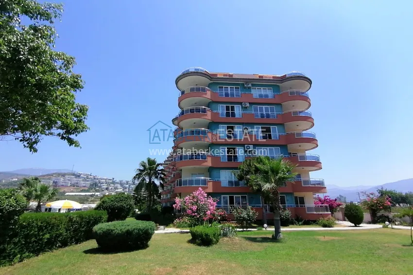 Квартира в районе Демирташ с видом на море в жилом комплексе  2 