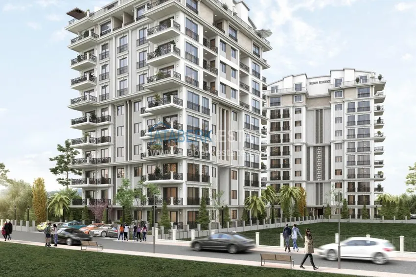 Новый инвестиционный проект жилого комплекса в центре Аланьи от застройщика по ценам нулевого этапа 1 