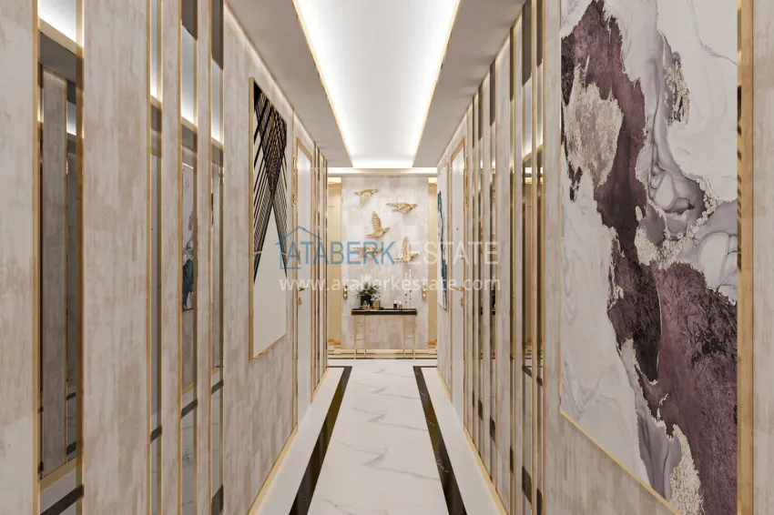 Приобрести Новый жилой комплекс в центре Алании - район пляжа Кейкубат 1 