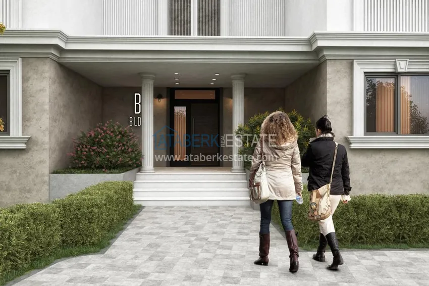 Новый инвестиционный проект жилого комплекса в центре Аланьи от застройщика по ценам нулевого этапа 24 