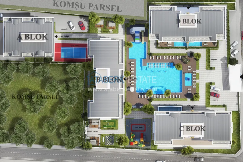 Новый инвестиционный проект жилого комплекса в районе Оба от надежного застройщика с рассрочкой под 0%. 21 