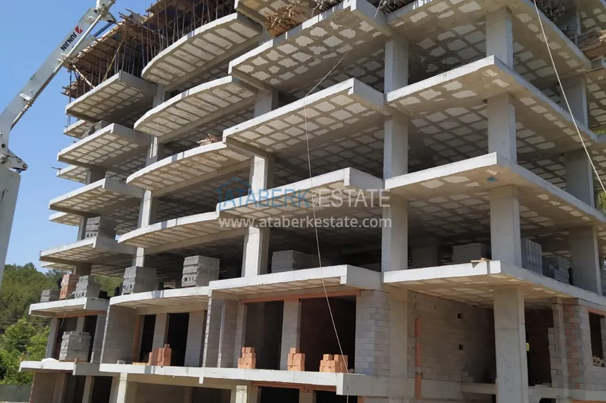 Квартиры в Авсалларе с видом на море по ценам от застройщика 16