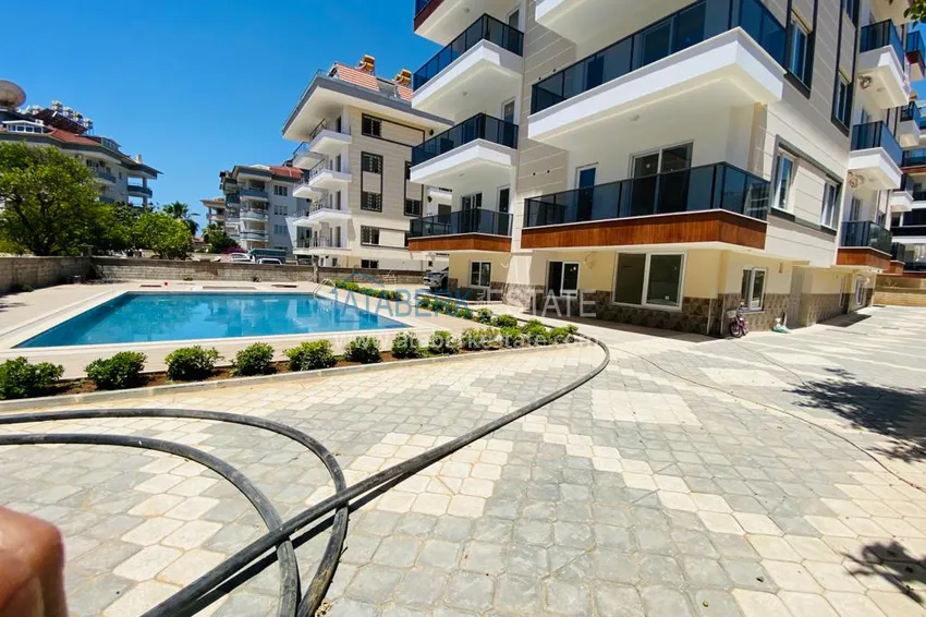 Квартира в районе Оба с чистовой отделкой в молодом жилом комплексе  2 