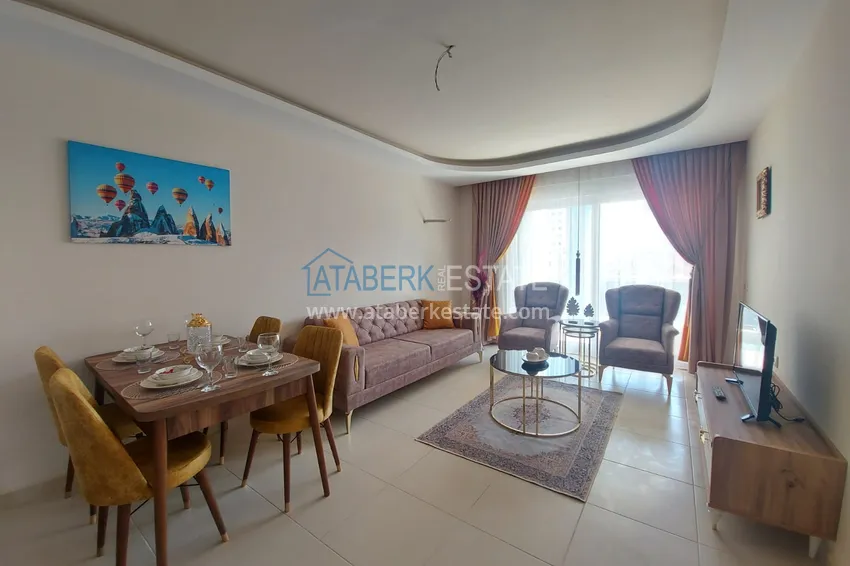 Приобрести Квартира в Махмутларе двухкомнатная с мебелью рядом с морем  2 