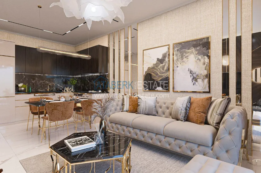 Приобрести Новый инвестиционно-привлекательный проект в центре Алании, район пляжа Клеопатра  2 