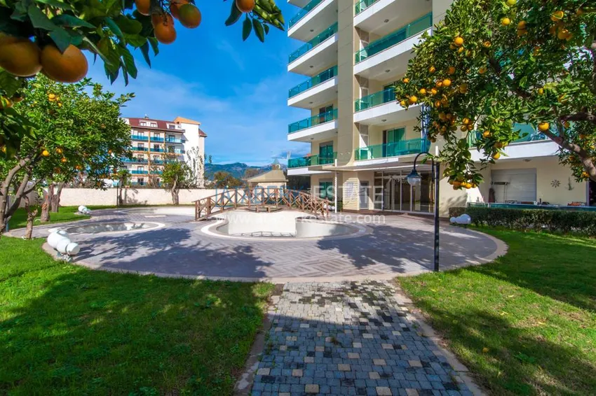 Садовый дуплекс в Кестеле в жилом комплексе рядом с морем 1 