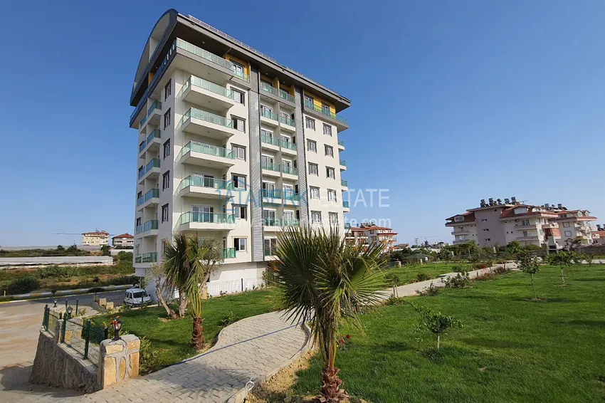 Квартира в Конаклы с чистовой отделкой, отдельной кухней в новом комплексе  2 