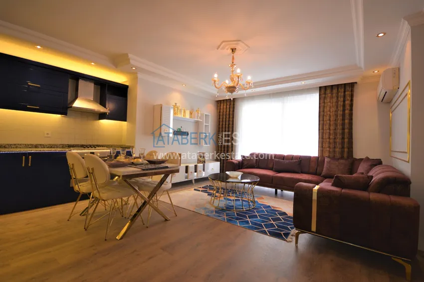 Приобрести Квартира в Махмутларе с мебелью и застеклённым балконом  3 