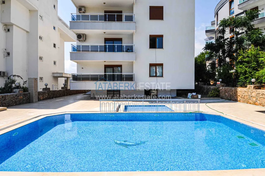 Квартира в Махмутларе с 2 спальнями, мебелью и открытым видом 4 