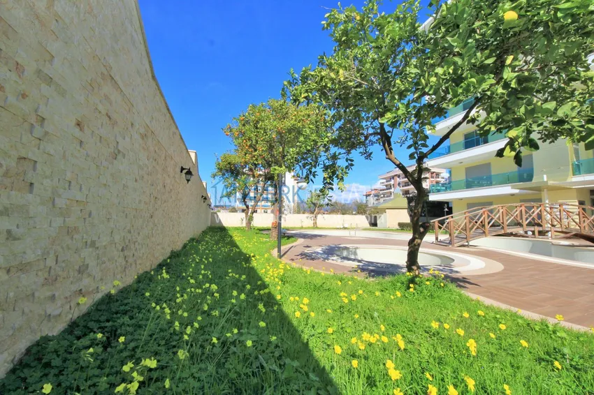 Садовый дуплекс в Кестеле в жилом комплексе рядом с морем 3 