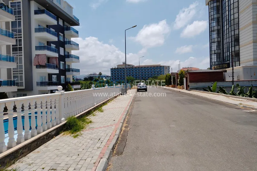 Квартира в районе Кестель двухкомнатная с видом на море  5 