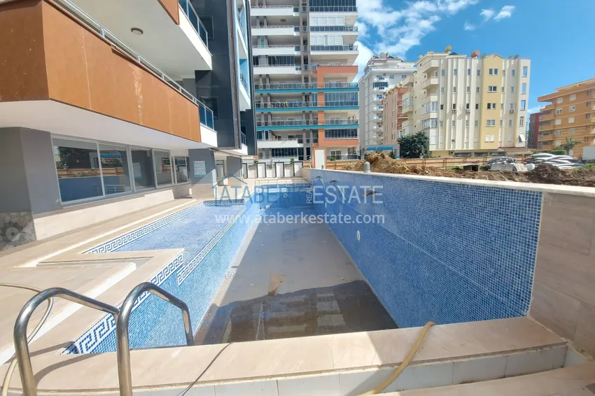 Квартира в Махмутларе двухкомнатная с мебелью рядом с морем  4 