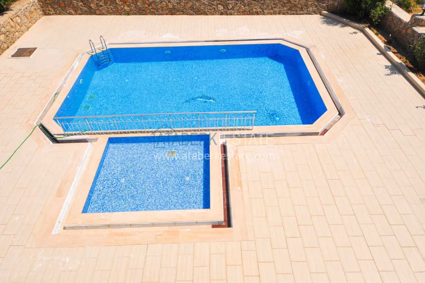 Квартира в Махмутларе с 2 спальнями, мебелью и открытым видом 5 