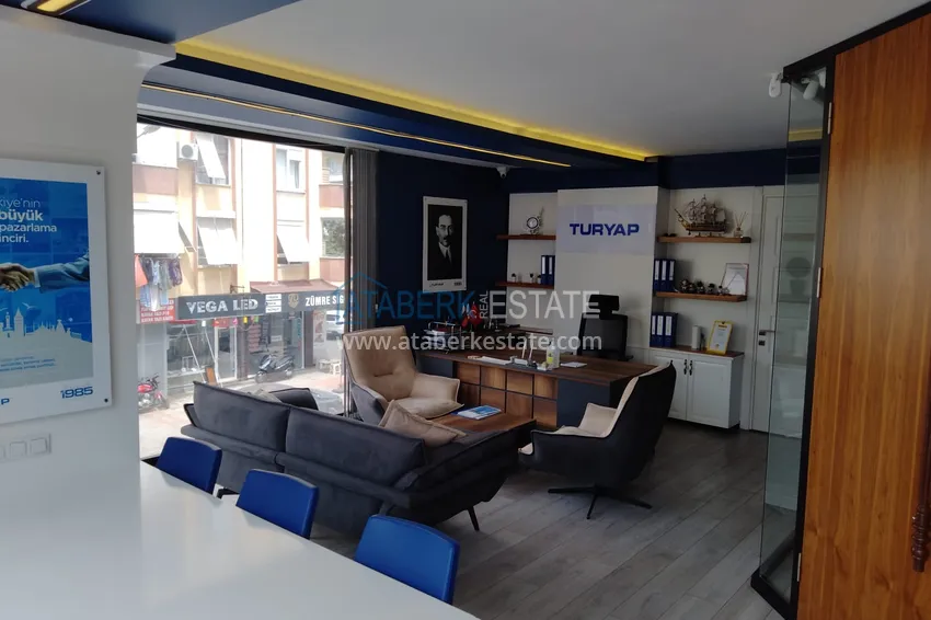 Офисное помещение в центральной части Алании, район пляжа Кейкубат 2 