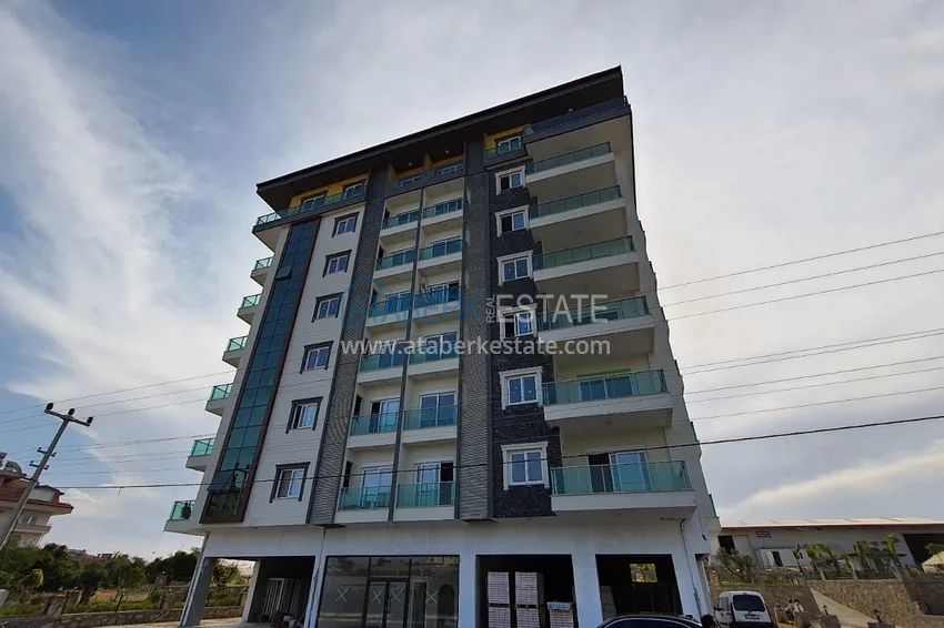 Квартира в Конаклы с чистовой отделкой, отдельной кухней в новом комплексе  4 