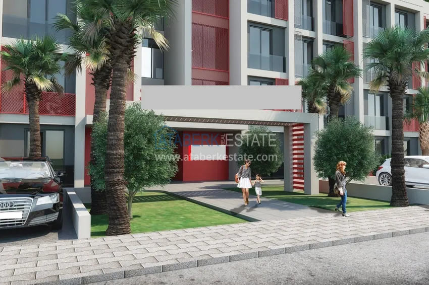 Квартиры в Анталии, район Кепез на стадии строительства от застройщика 4 