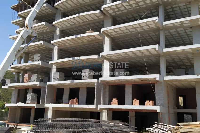 Квартиры в Авсалларе с видом на море по ценам от застройщика 15