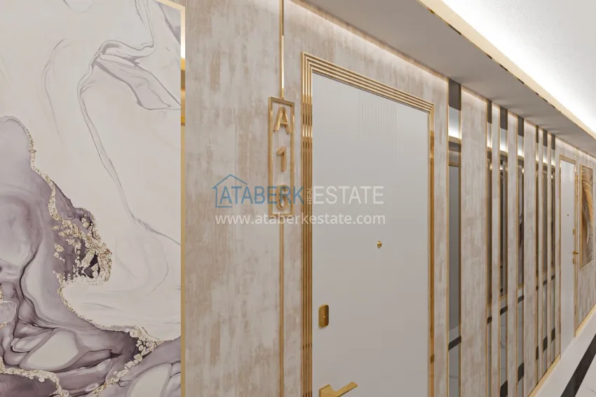 Приобрести Новый жилой комплекс в центре Алании - район пляжа Кейкубат 5 