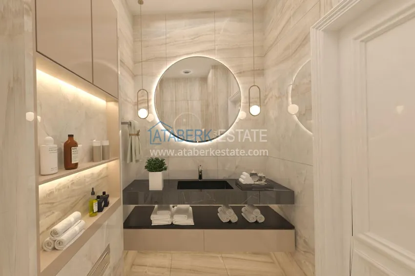 Приобрести Новый инвестиционный проект жилого комплекса в центре Аланьи от застройщика по ценам нулевого этапа 5 