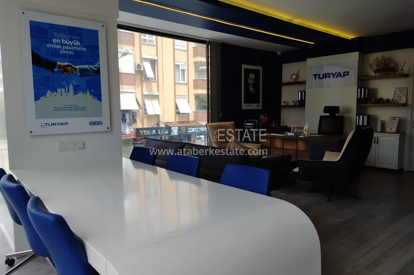 Приобрести Офисное помещение в центральной части Алании, район пляжа Кейкубат 5 