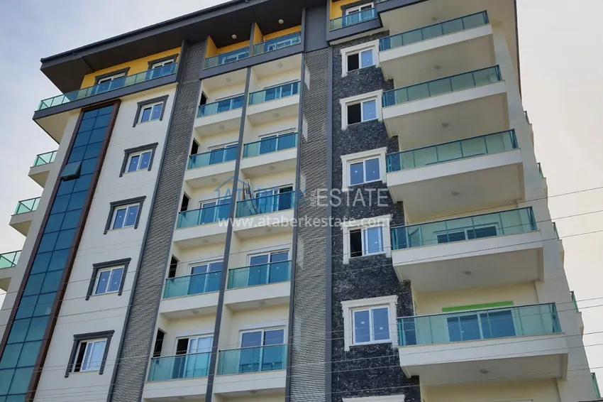 Квартира в Конаклы с чистовой отделкой, отдельной кухней в новом комплексе  5 