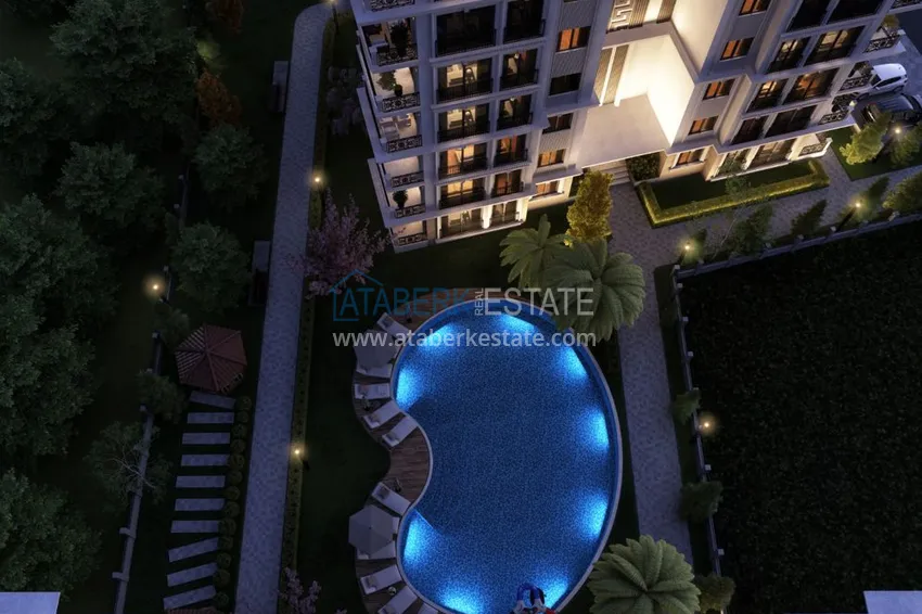 Новый инвестиционный проект жилого комплекса в центре Аланьи от застройщика по ценам нулевого этапа 7 