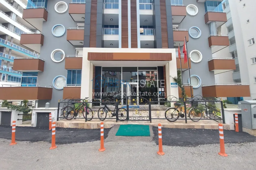 Квартира в Махмутларе двухкомнатная с мебелью рядом с морем  6 