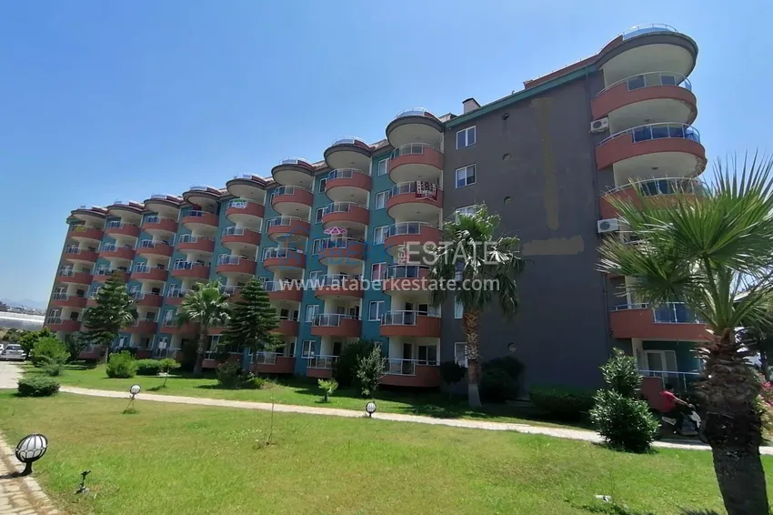 Квартира в районе Демирташ с видом на море в жилом комплексе  8 