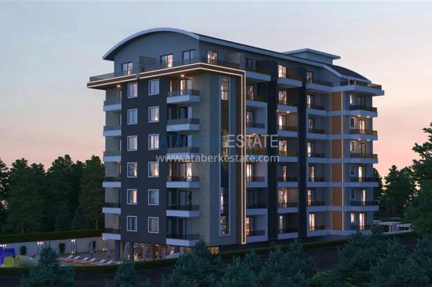 Новый инвестиционный проект жилого комплекса в Газипаше 8 
