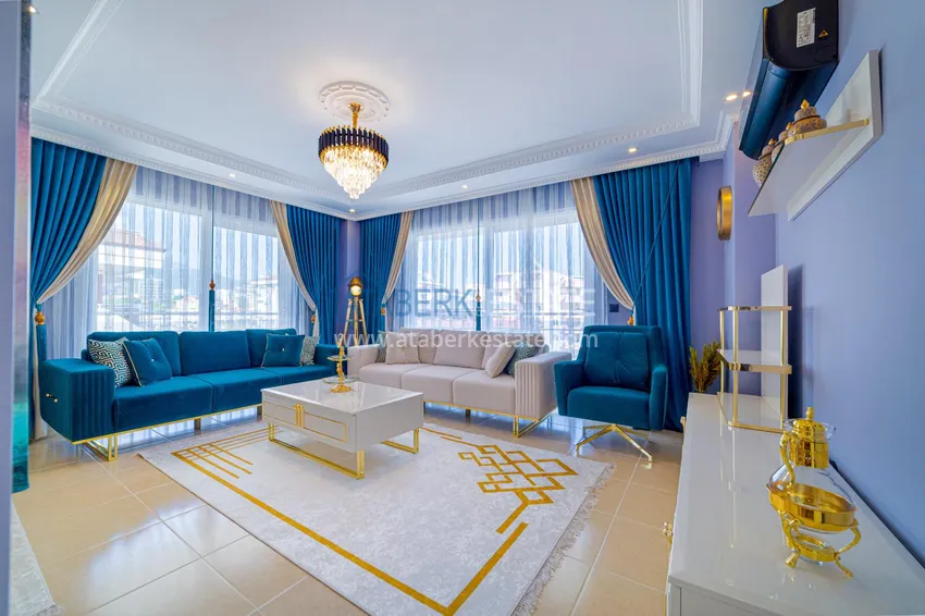 Приобрести Квартира в Махмутларе - современный интерьер вид на море  7 