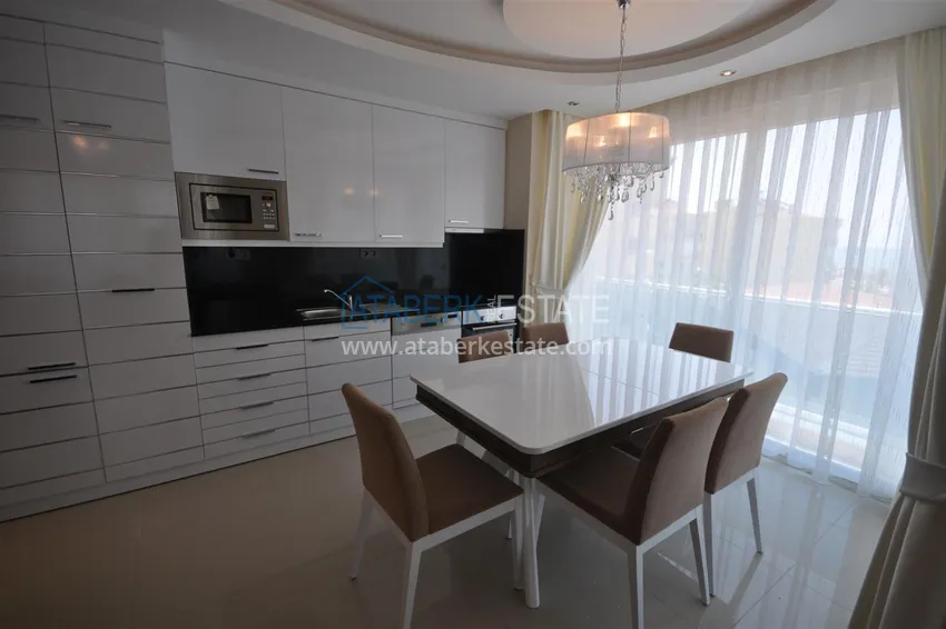 Приобрести Квартира в Тосмуре меблированная с частичным видом на море в уютном комплексе 8 