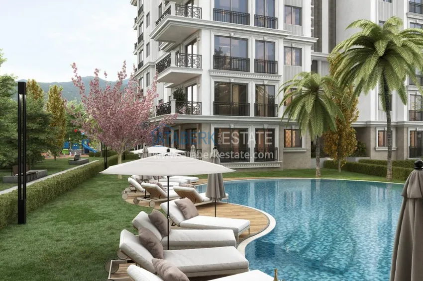 Новый инвестиционный проект жилого комплекса в центре Аланьи от застройщика по ценам нулевого этапа 11 