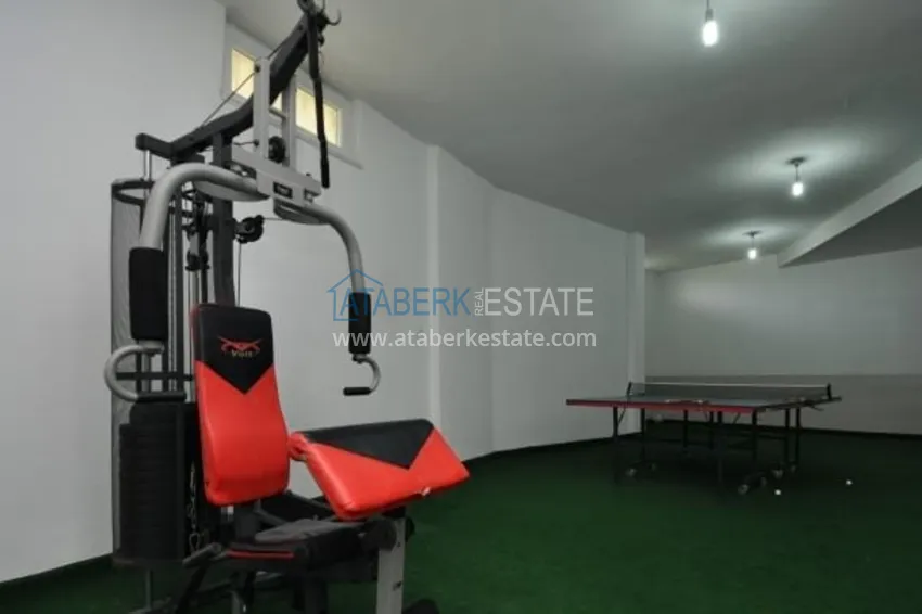 Квартира в Авсалларе с мебелью в комфортабельном комплексе 9 