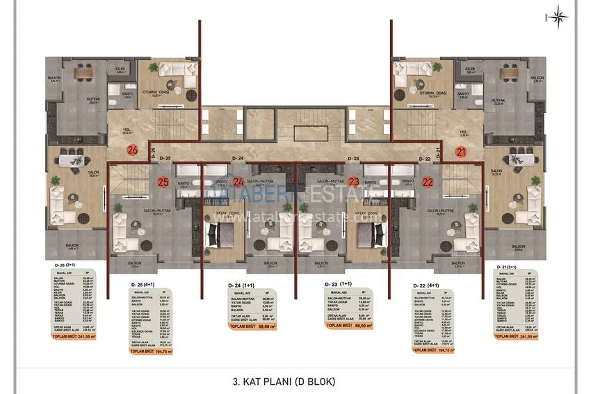 Купить дешево Новый инвестиционный проект жилого комплекса в районе Оба от надежного застройщика с рассрочкой под 0%. 14 