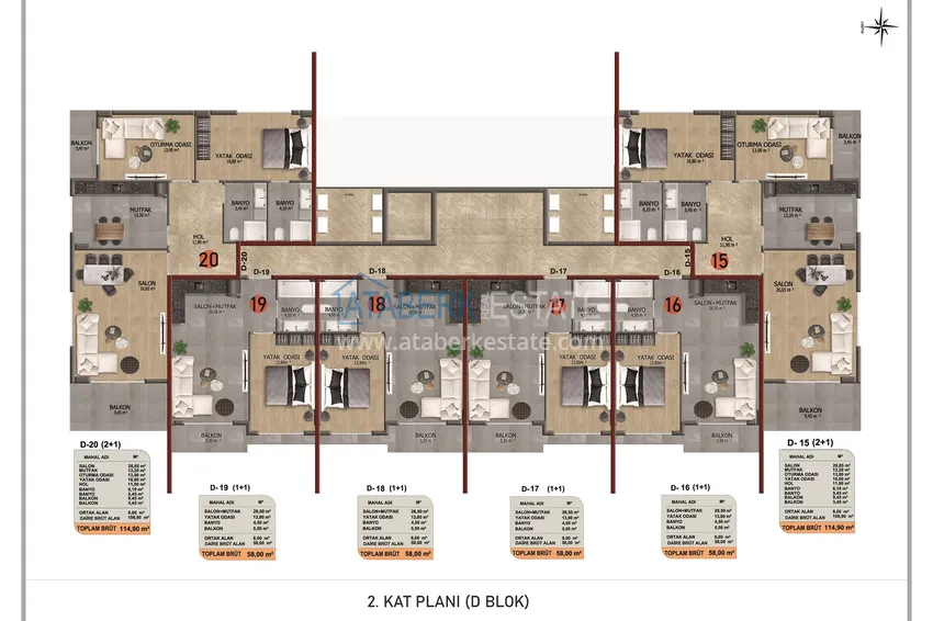 Купить дешево Новый инвестиционный проект жилого комплекса в районе Оба от надежного застройщика с рассрочкой под 0%. 17 