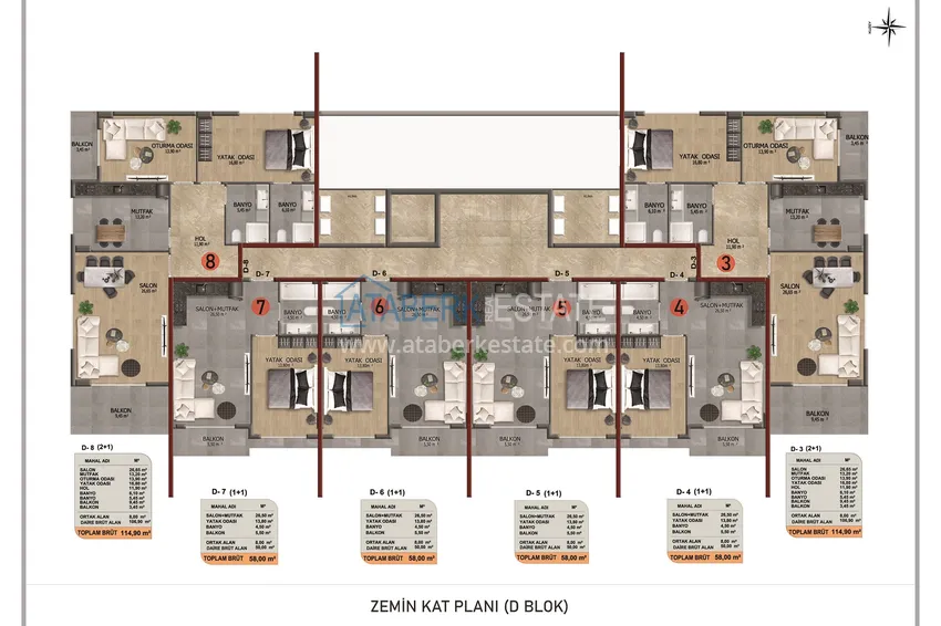 Купить дешево Новый инвестиционный проект жилого комплекса в районе Оба от надежного застройщика с рассрочкой под 0%. 19 