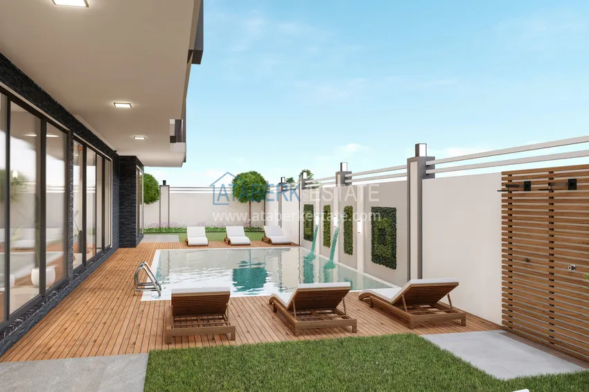 Пентхаусы и квартиры в Махмутларе. Новый проект бутик-комплекса 10 