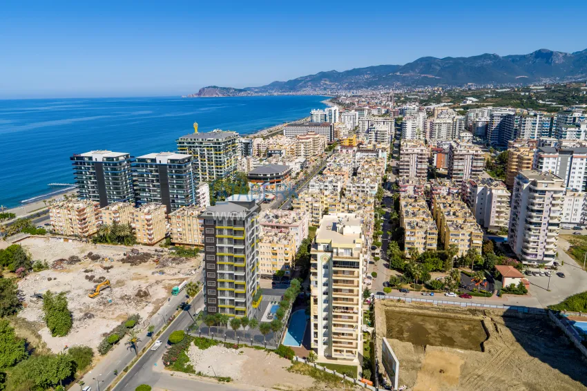 Новый инвестиционный проект жилого комплекса с потрясающей инфраструктурой в Махмутларе  10 