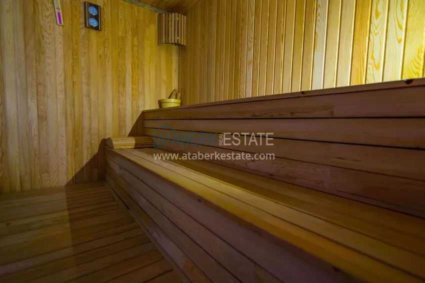 Квартира в Махмутларе с новой мебелью, застекленным балконом 20 