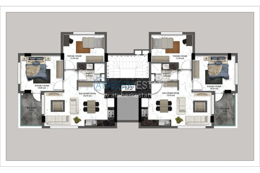 Купить дешево Новостройки Алании – новый проект бутик-комплекса в районе Оба 2 